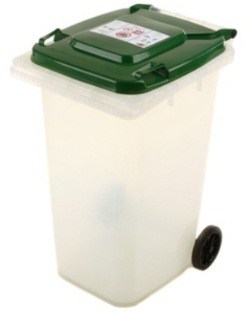 Genesis Designs' transparent wheelie bin